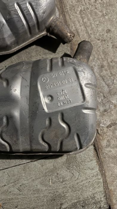 Продам глушники мерседес w211 е500