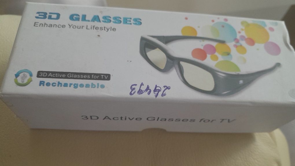 Okulary 3 D Active