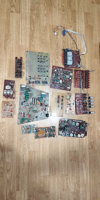 Платы ссср с калькулятора Искра-122 и др.