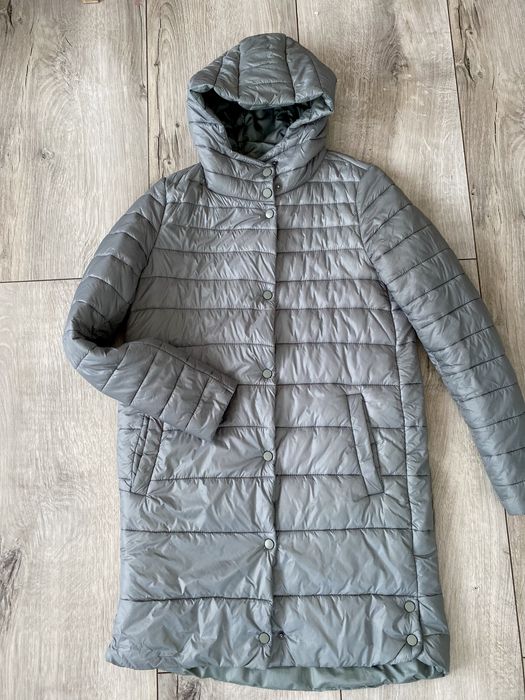 Kurtka parka przejsciowa Reserved xs 34 kolor szary stalowy