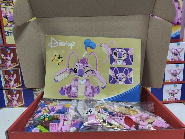 Конструктор‼️НОВИЙ‼️Disney Стич Дівчинка на 784 деталей як LEGO 43257
