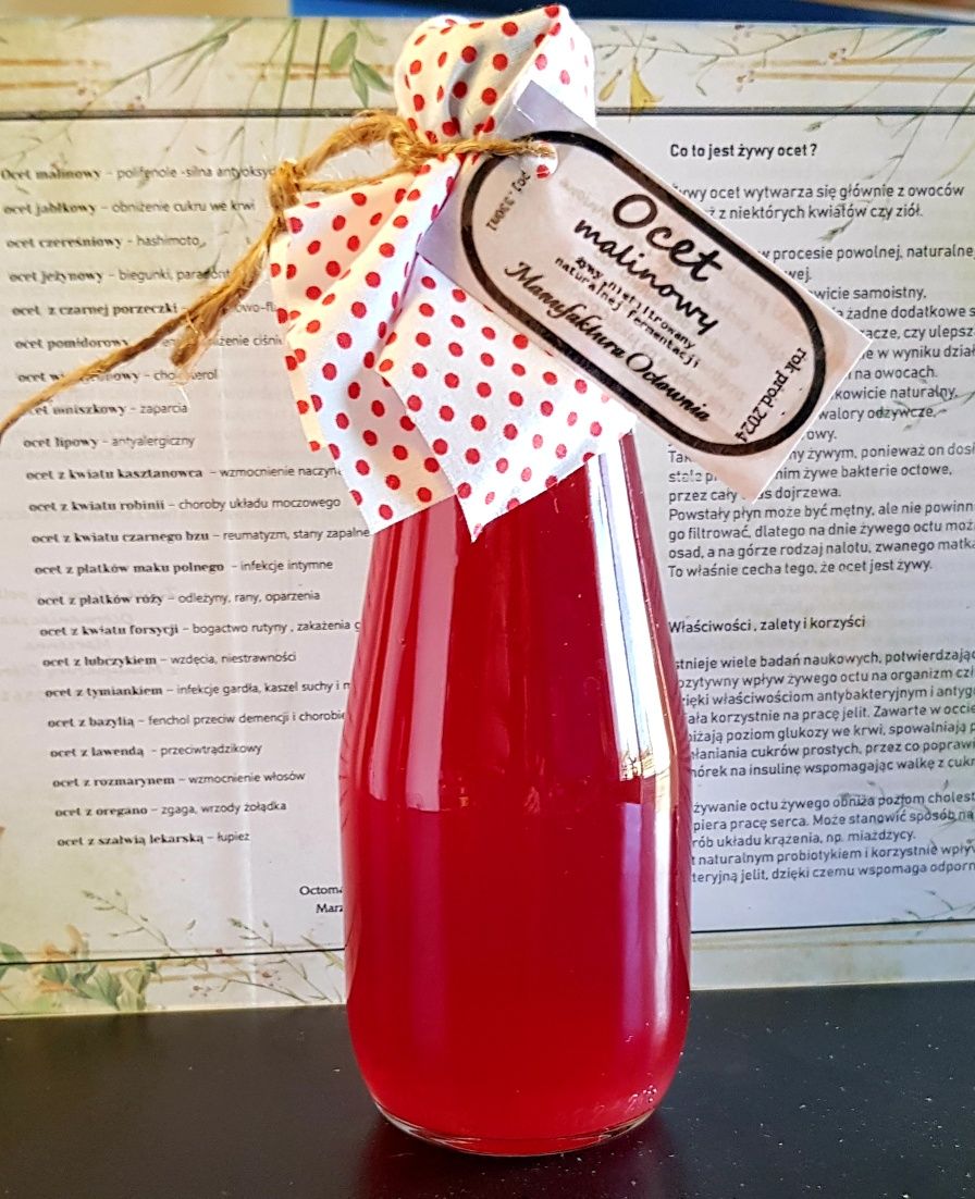 Czteropak żywych octów 4x300ml
