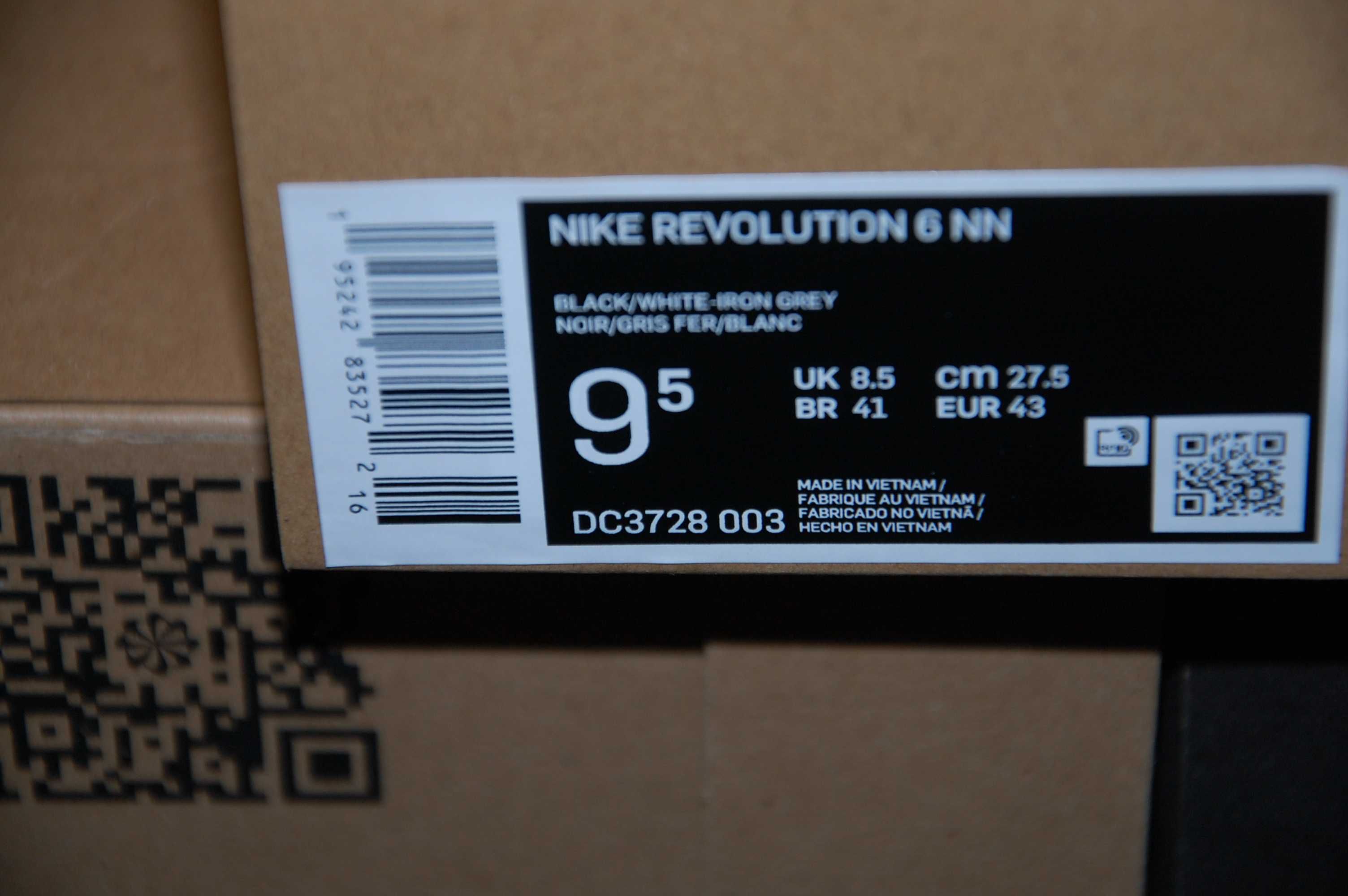 nowe buty NIKE revolution 6nn rozmiar 43