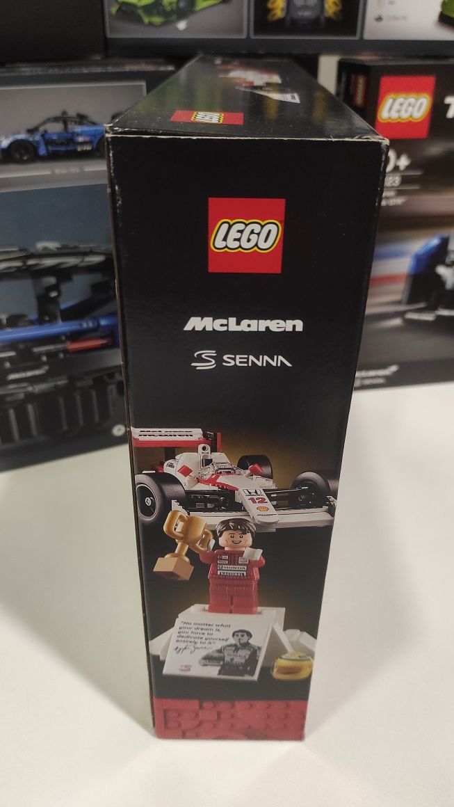 Конструктор LEGO ICONS 10330 McLaren MP4/4 и Айртон Сенна