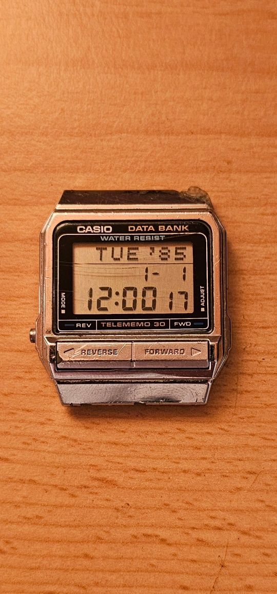 Коллекционные кварцевые часы Касио годинник касіо Casio Databank DB