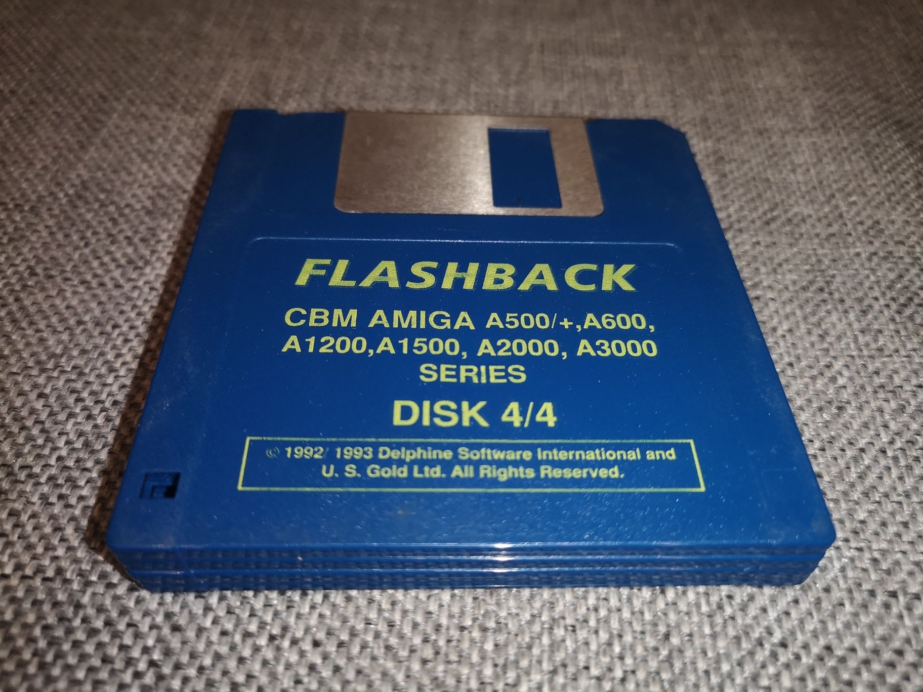 Flashback AMIGA gra BIG BOX Retro 1993 (rzadkość na rynku)