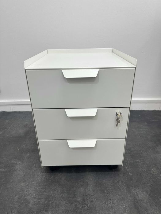 Kontenerek pod biurko 3 szufladowa na kółkach