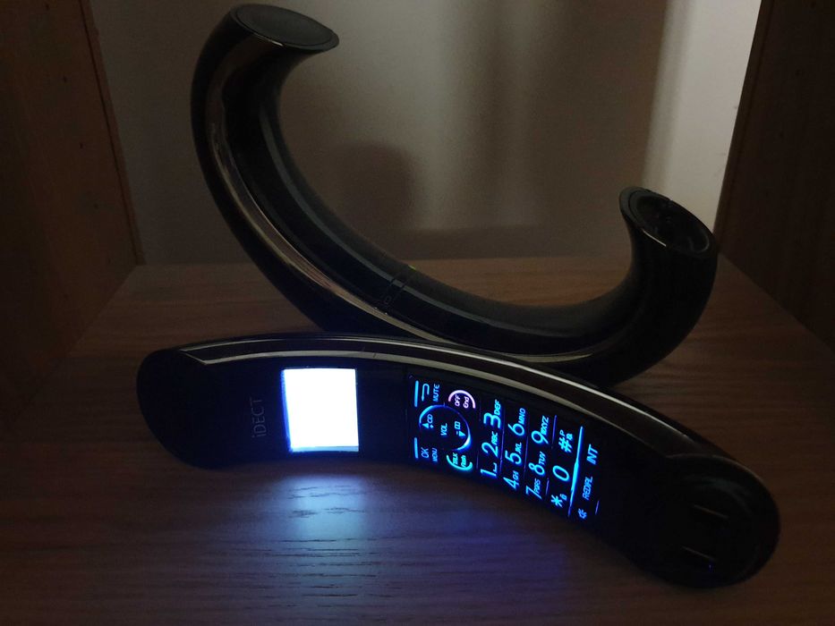 Telefone Fixo s/ fio ECLIPSE PLUS SINGLE • Design Elegante e Futurista