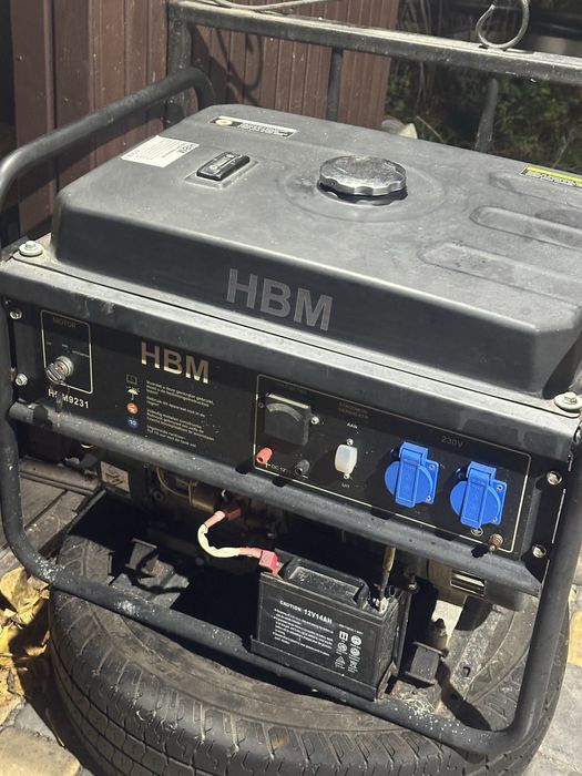 Генератор бензиновий  HBM 9231, 5.5 кВт