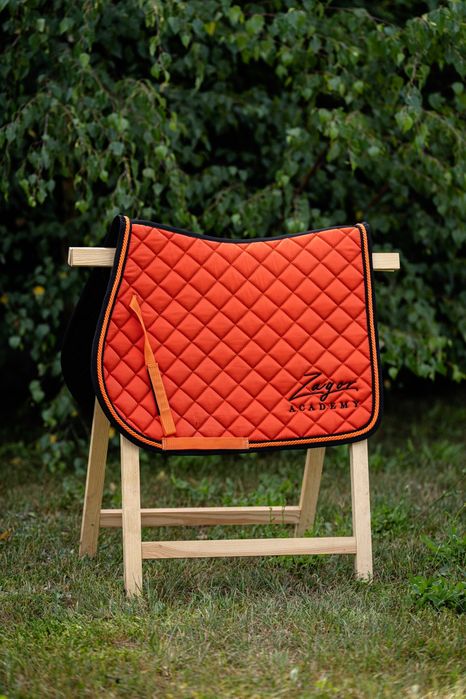 Czaprak i nauszniki Zagor Academy pomarańczowy