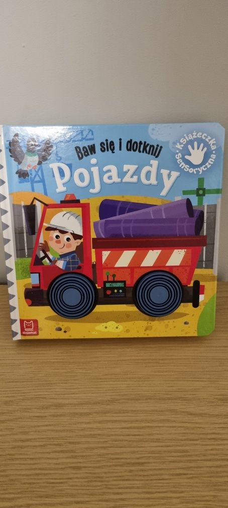 Nowa Książeczka sensoryczna Pojazdy