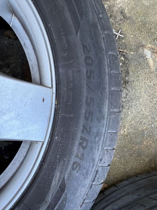 Jantes  beetle VW 16 5x114 com Pneus 205/55 16