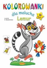 Kolorowanki dla malucha. Lemur - praca zbiorowa