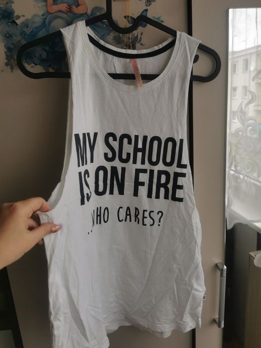 Bokserka bluzka młodzieżowa top na lato xs s