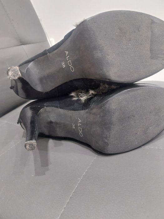 Kozaki marki Aldo rozmiar 38 z futerkiem