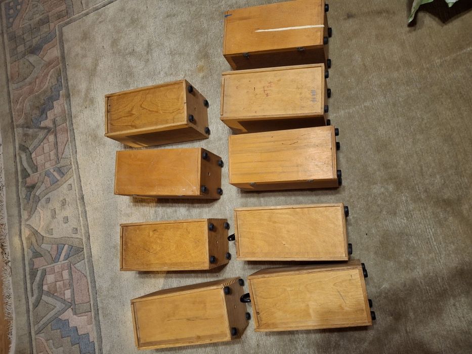 Ящик деревяний на мікроскоп микроскоп, органайзер