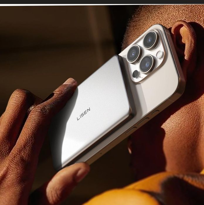 LISEN Power Bank Ultra Slim MagSafe 5000mAh / Повербанк магнітний безд