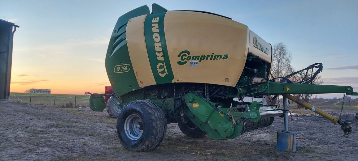 Prasa belujaca Krone V150 Comprima John Deere Claas