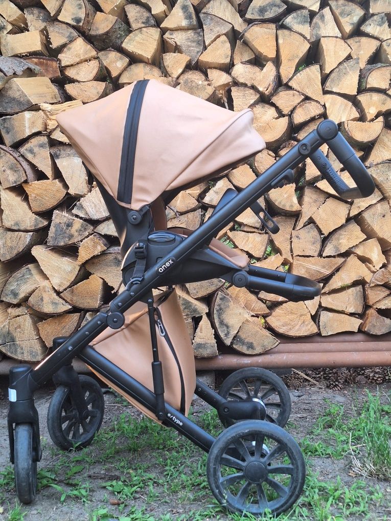 Wózek Anex e/type w kolorze Carmel + gratisowe akcesoria