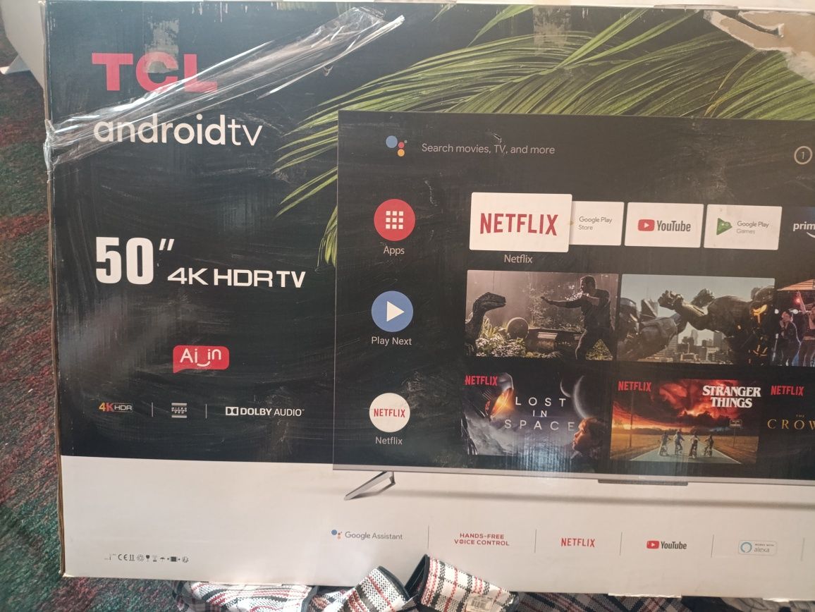 TCL 50P715 телевізор 4КHDR, 50"(127 см)
