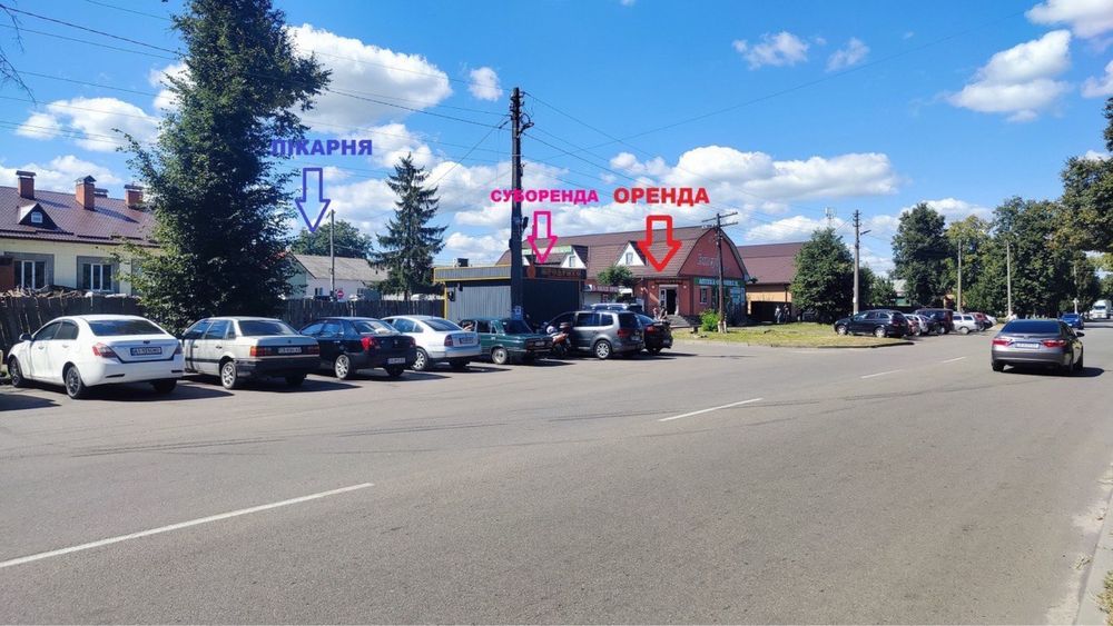 Оренда комерційного приміщення у м.Прилуки
