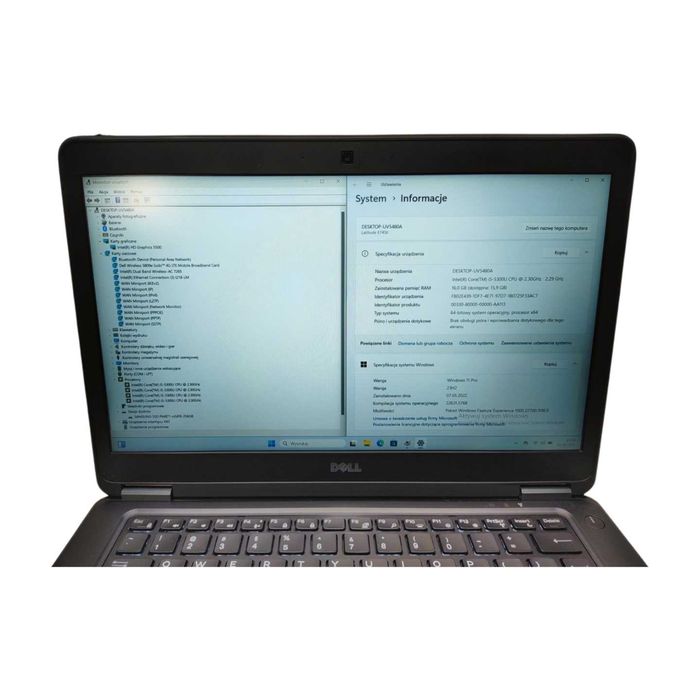 LAPTOP | Dell Latitude E7450 | i5-5300U | 16GB RAM | 256SSD | FHD LTE