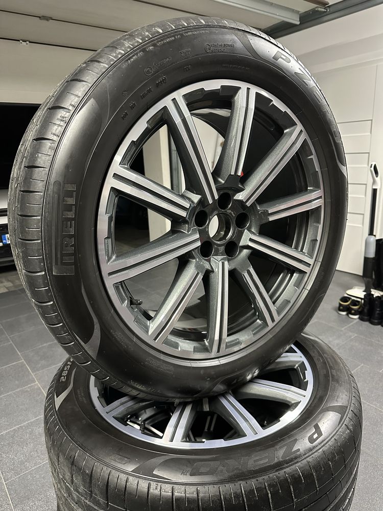 Koła letnie,Felgi 285/45/20 Oryginał Audi Q7 4M SQ7 Q8 20 cali Pirelli