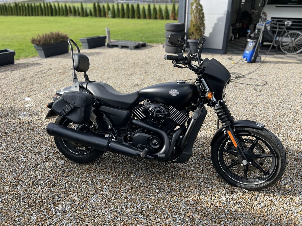 Harley Davidson Street 750 chopper cruiser/zamiana