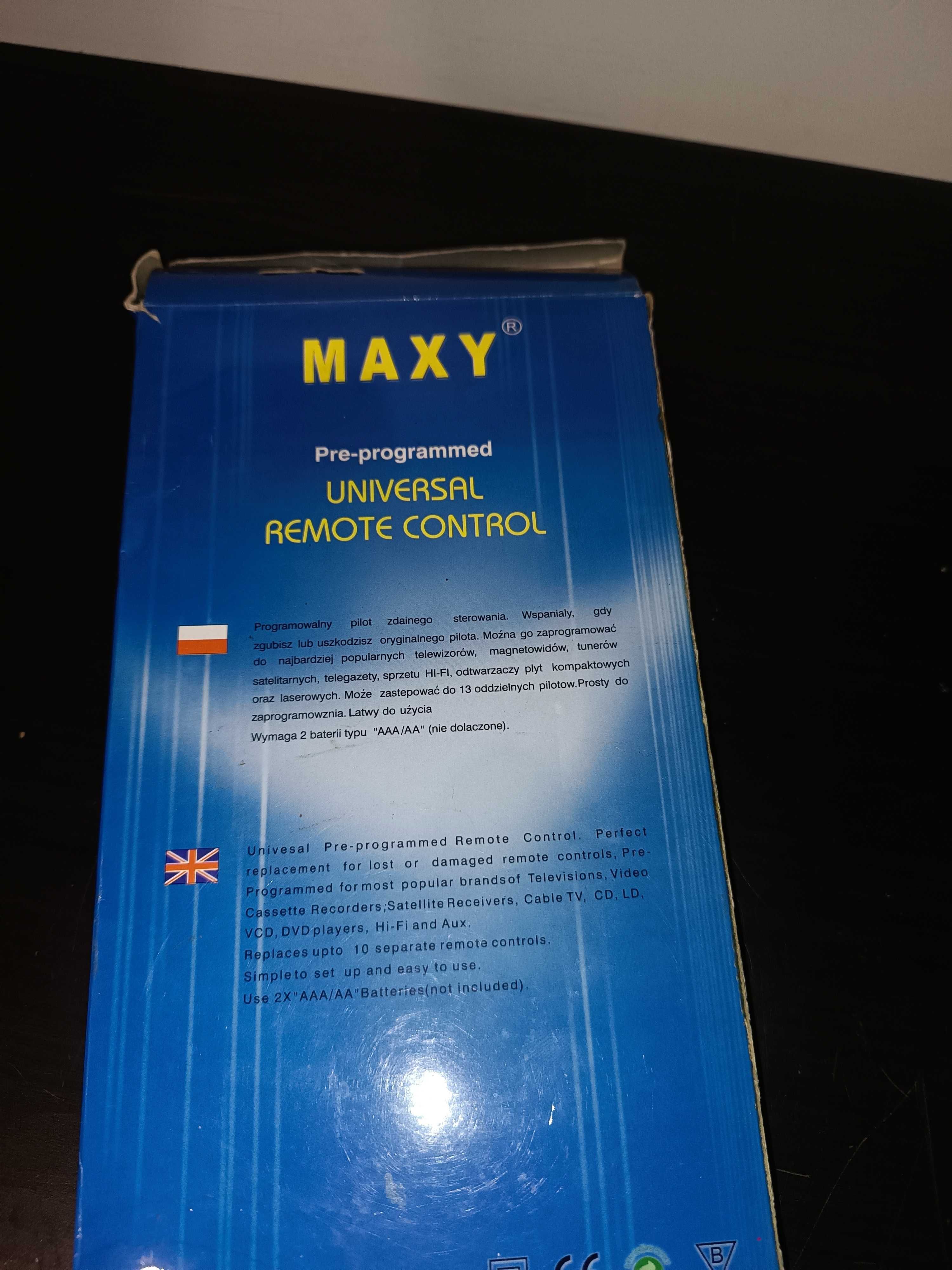 Maxy 1708 uniwersalny pilot zdalnego sterowania