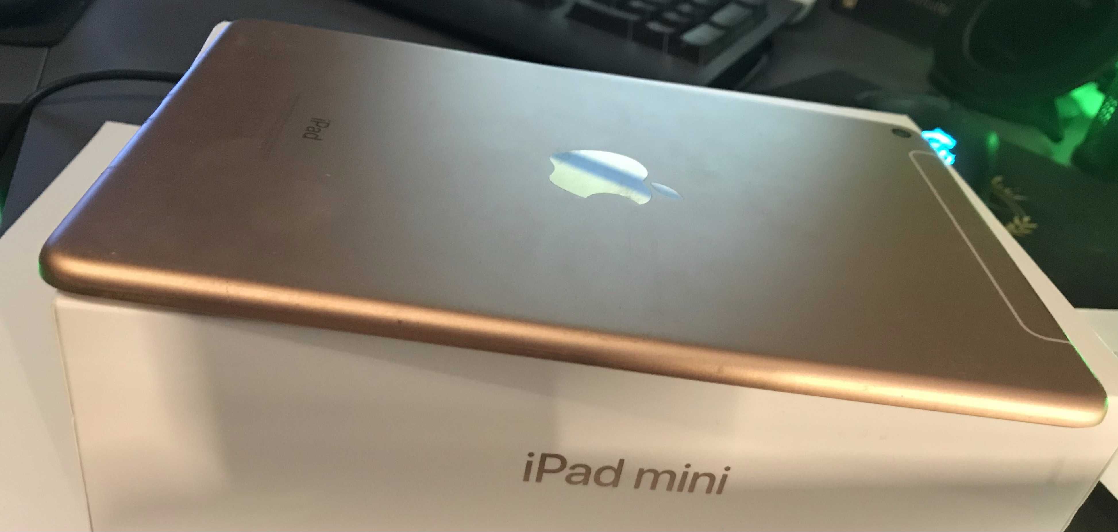 iPad 5 mini 64 GB Cellular + Wifi Złoty ( Uszkodzony ekran)