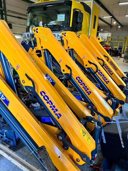 Copma  Żurawie Hydrauliczne Specjalistyczne Copma od ręki