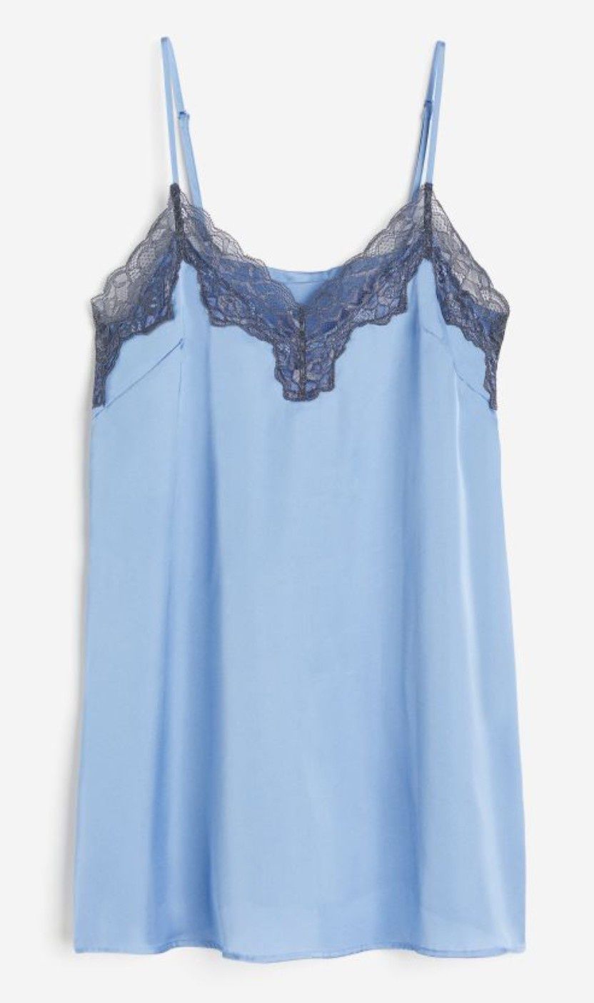 Satynowa koszulka nocna r.XS NOWA! H&M 30zł.