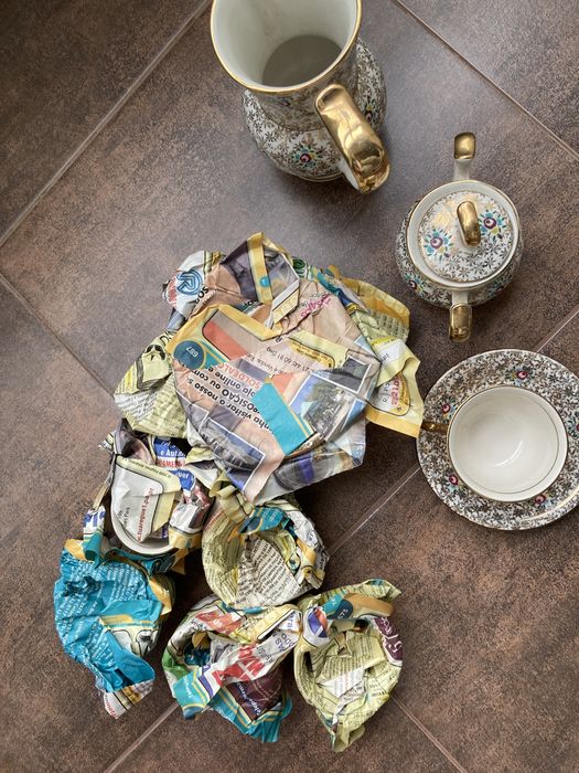 Conjunto café fabricado em Sacavém - Portugal