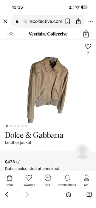 Бомбер з натуральноі шкіри Dolce Gabbana ( оригінал)