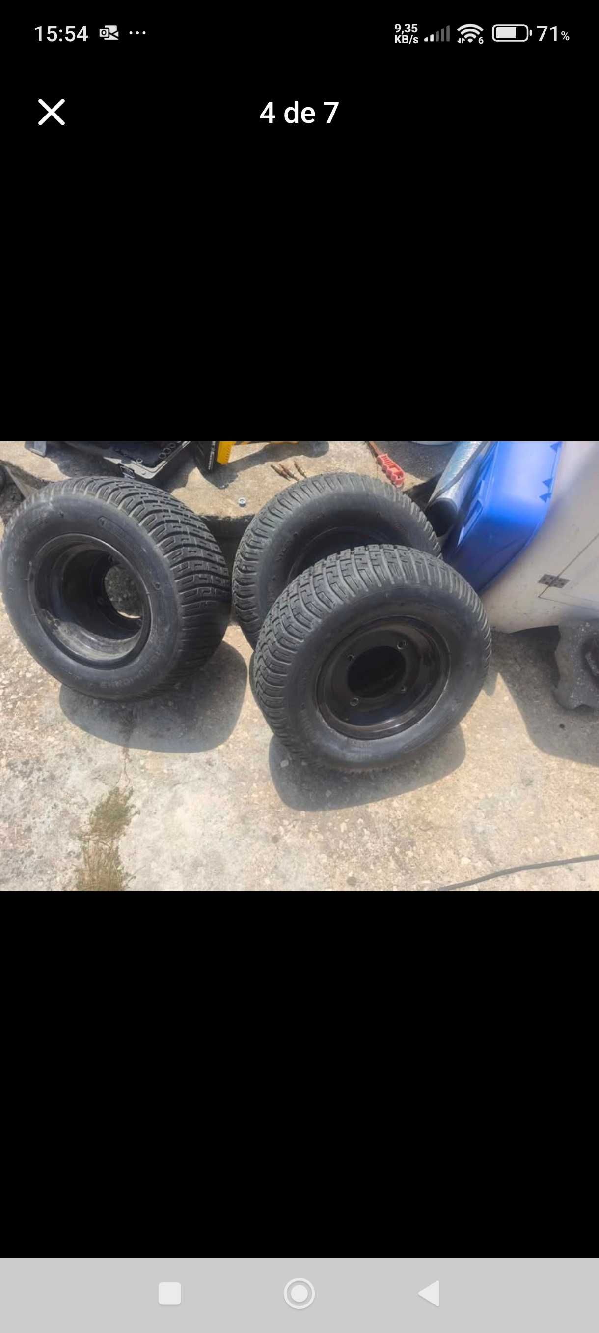 Jantes com pneus Polaris Predator 500