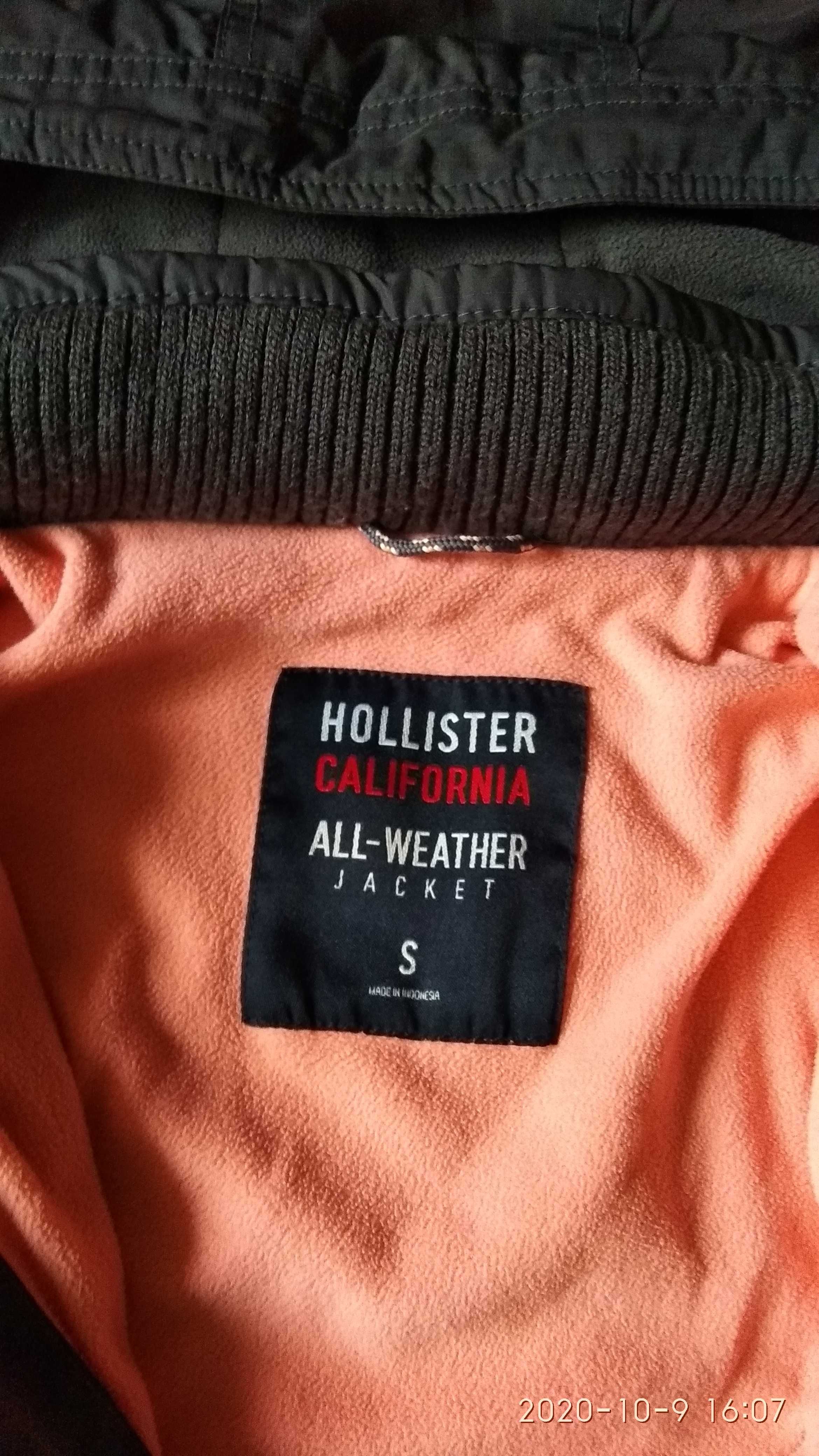 Крутая куртка Hollister. S