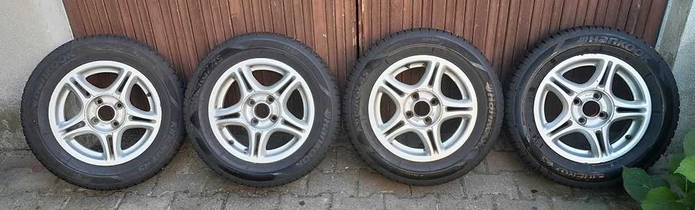 Komplet kół, Alufelgi, 4x100 ,185\65\R14  Et38 Germany, Hankook