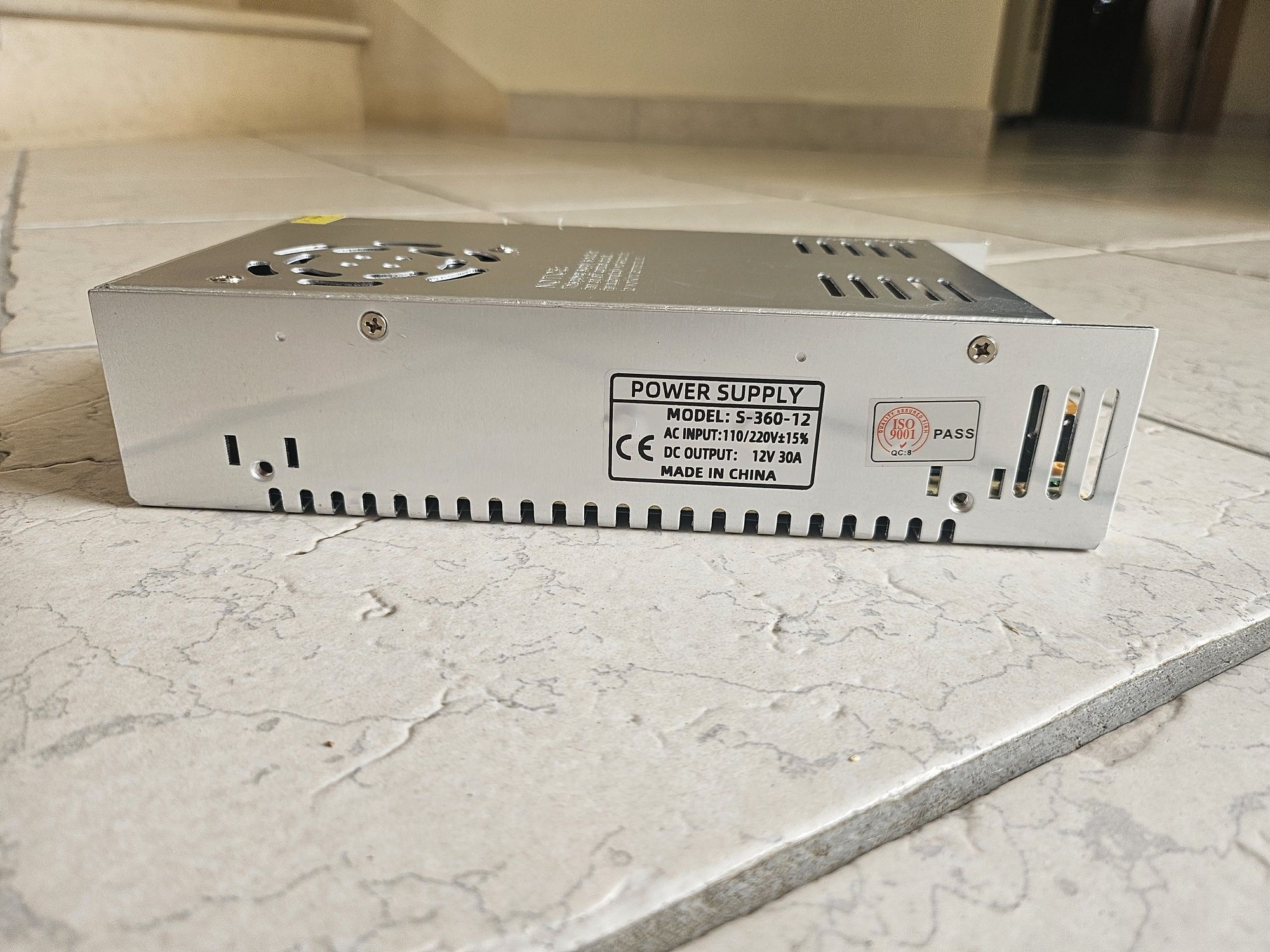 Fonte de alimentação DC 12V 30A 360W