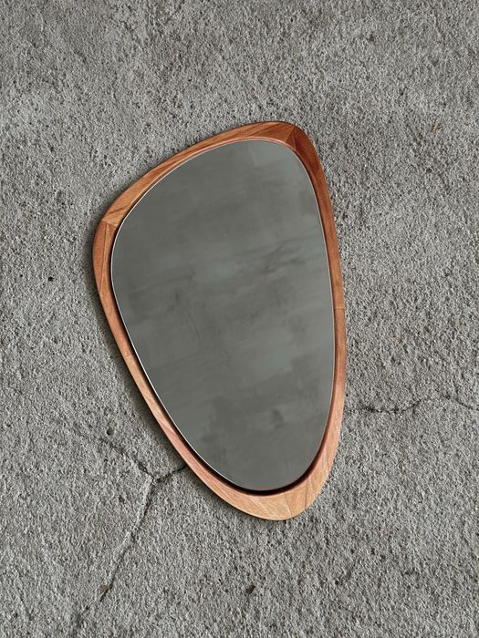 Lustro nieregularne lusterko ścienne Modern Design Loft Retro