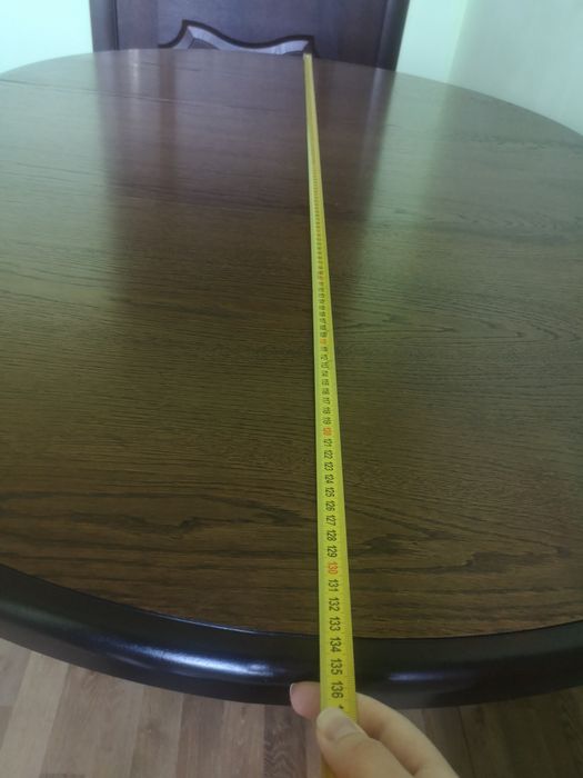 стіл розкладний круглий