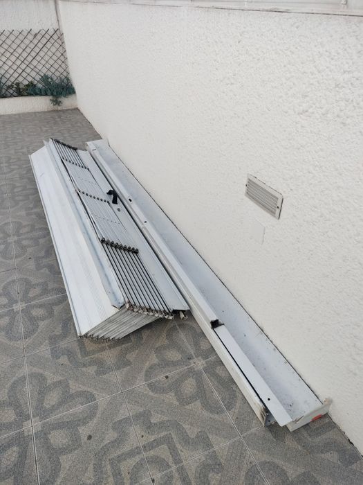 Portão de fole garagem