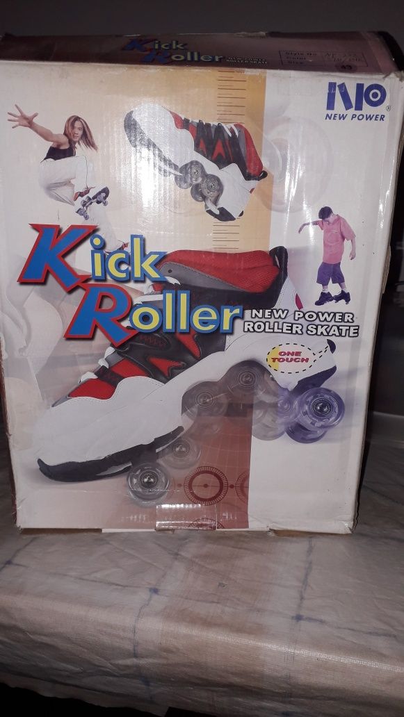 Kick roller skate