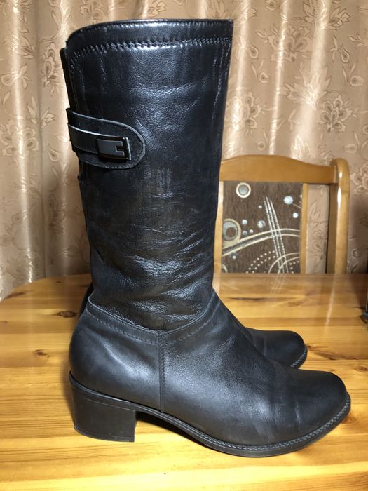Жіночі шкіряні черевики 40 розмір
