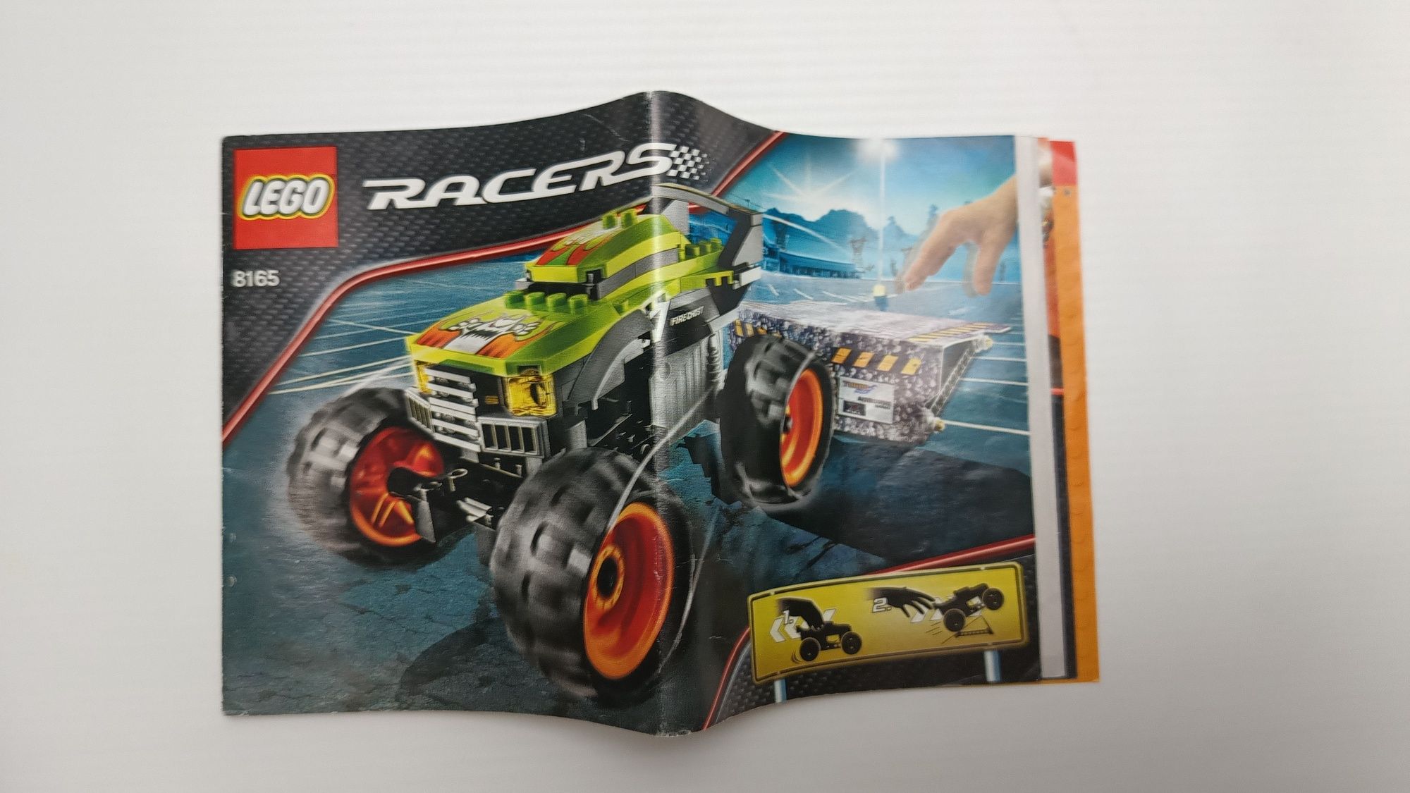 Zestaw LEGO Racers 8165 + instrukcja + pudełko