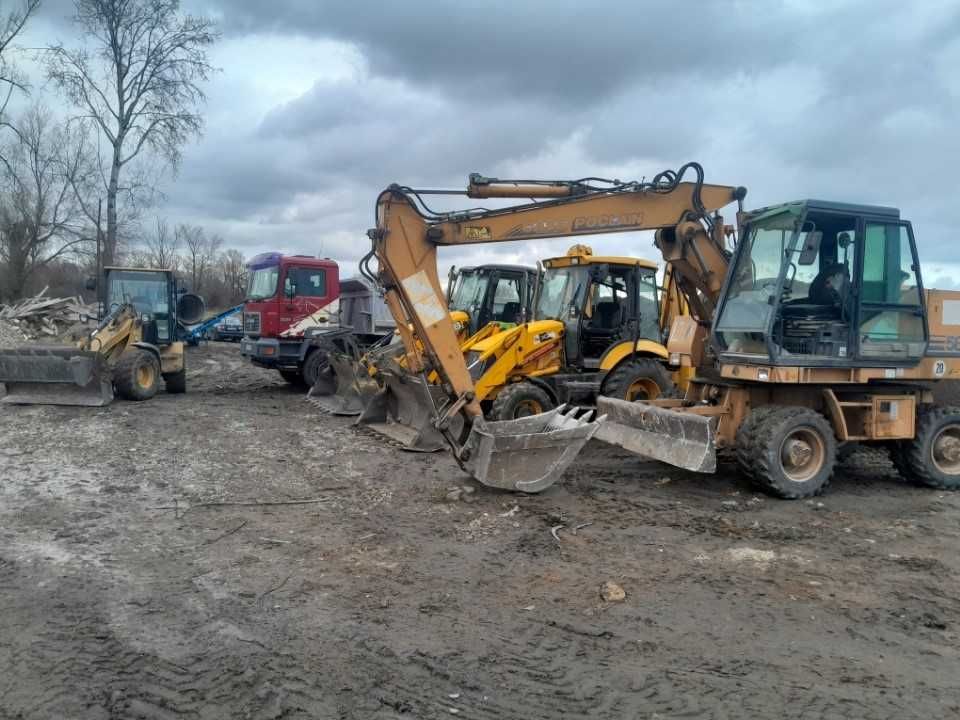 Usługa Koparko-ładowarka, Konstancin-Jeziorna, Piaseczno, Wilanów