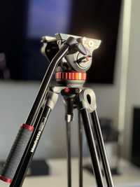 Statyw z glowica olejową Manfrotto MVK502AM-1