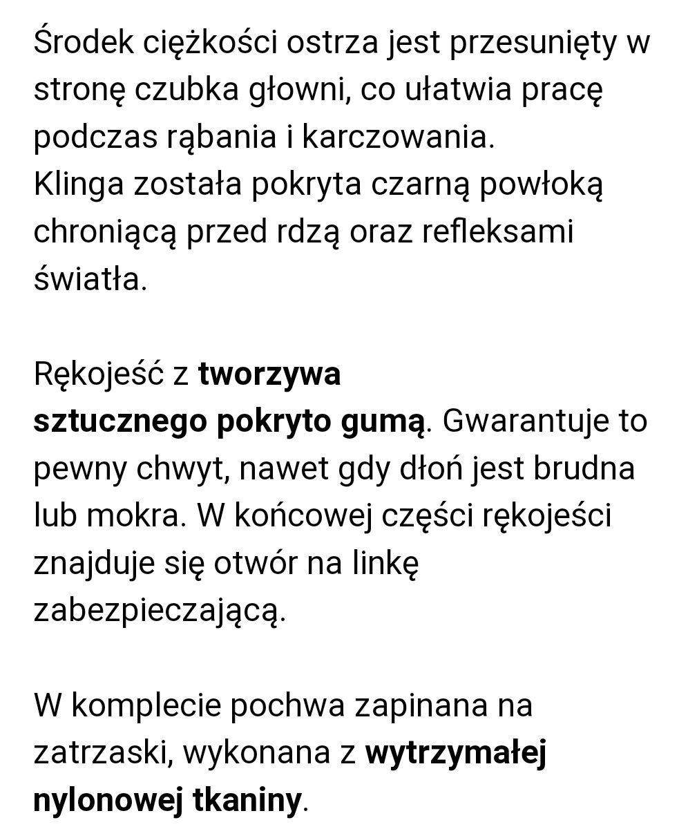 Maczeta Joker Serengeti