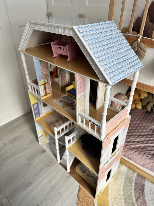 Duży domek drewniany dla lalek Kidkrat Savannah