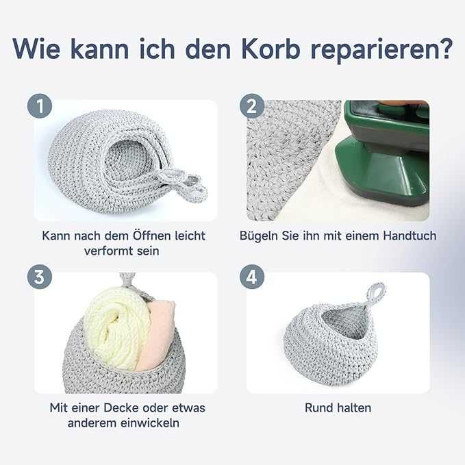 Wiszący kosz zestaw 3 sztuk z 3 haczykami