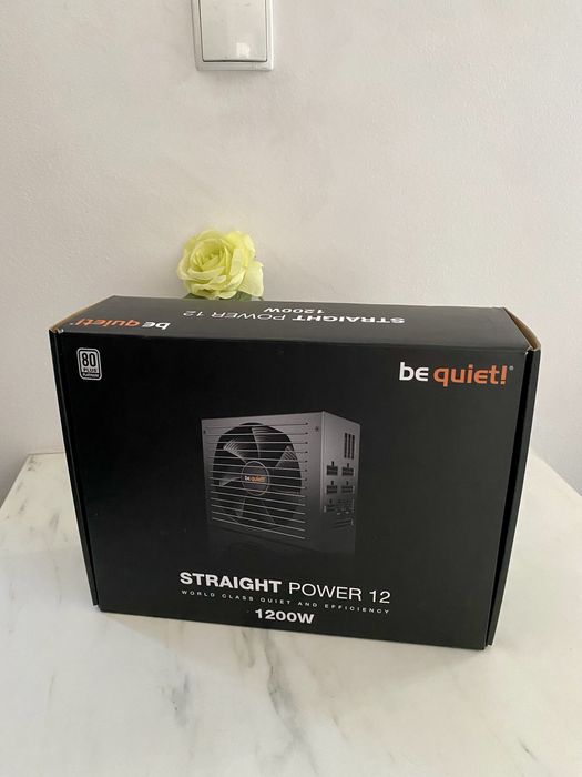 GWARANCJA 10LAT zasilacz 1200W PLATINUM be quiet! straight power 12